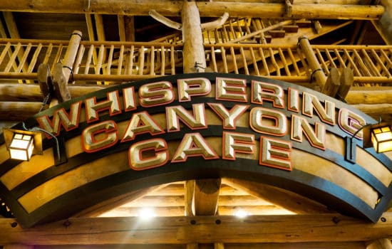 Whispering Canyon Cafe at Wilderness Lodge Disney Restaurant Review
