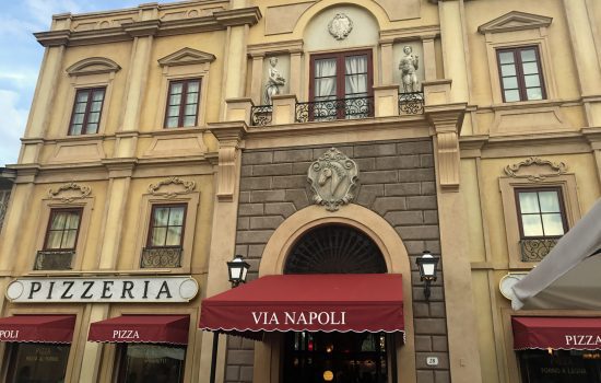Via Napoli EPCOT Ristorante e Pizzeria Review at Disney World