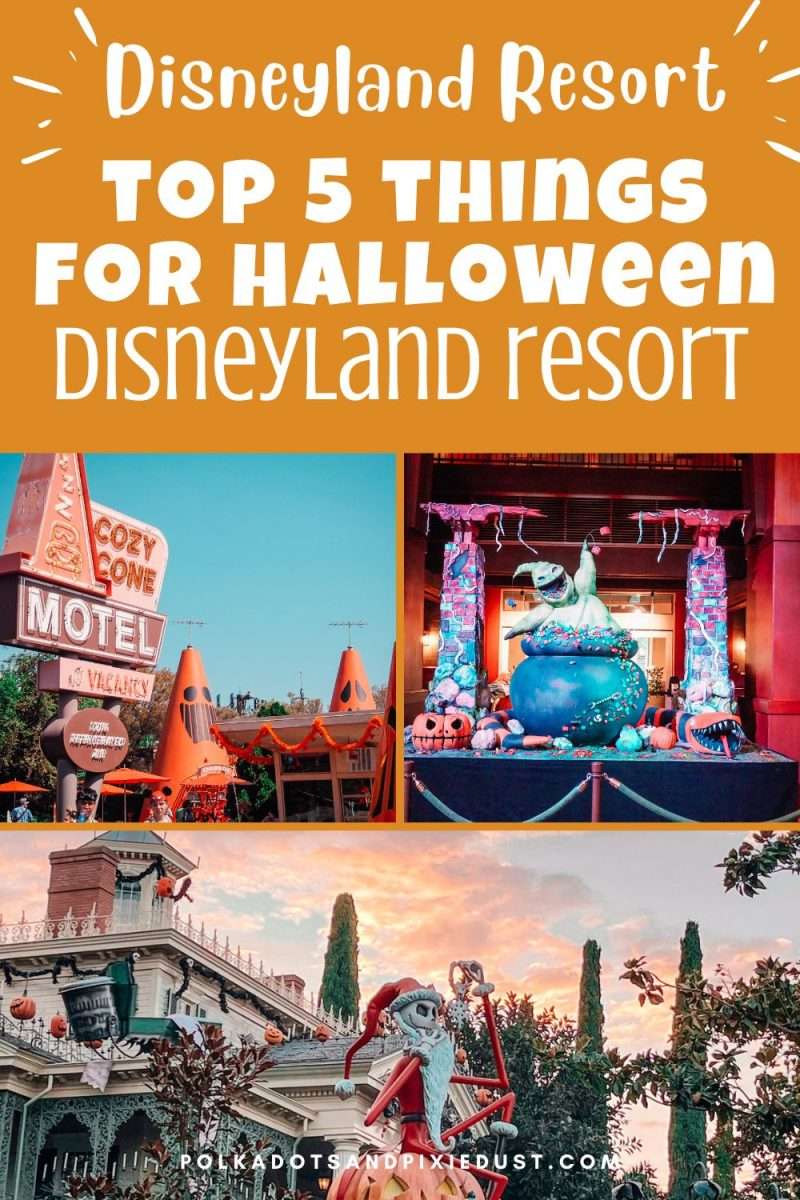 The TOP 5 Things to do at Disneyalnd Resort this Halloween Season