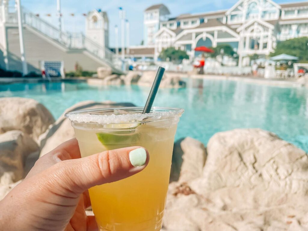 Drinks at Disney Pools Disney's Yacht Club