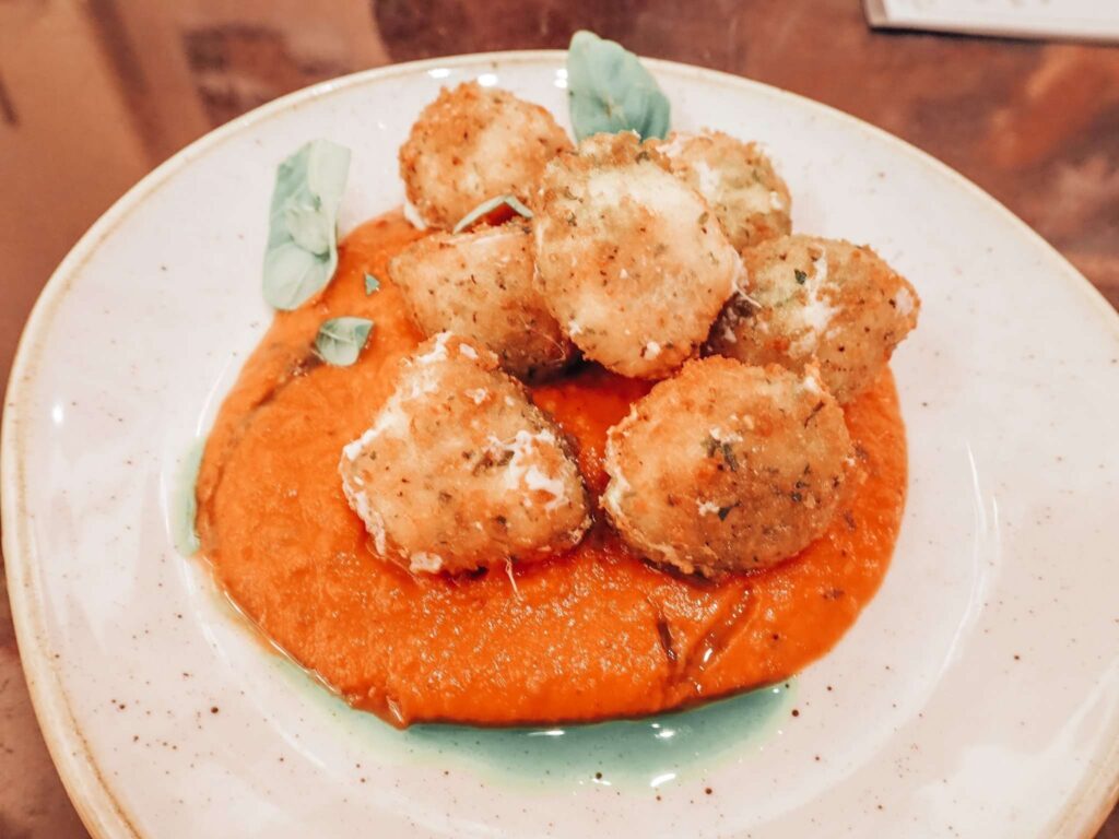 Tonys Town Square Mozzarella Balls