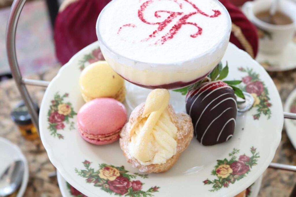 Desserts at Disney Garden View Tea Room