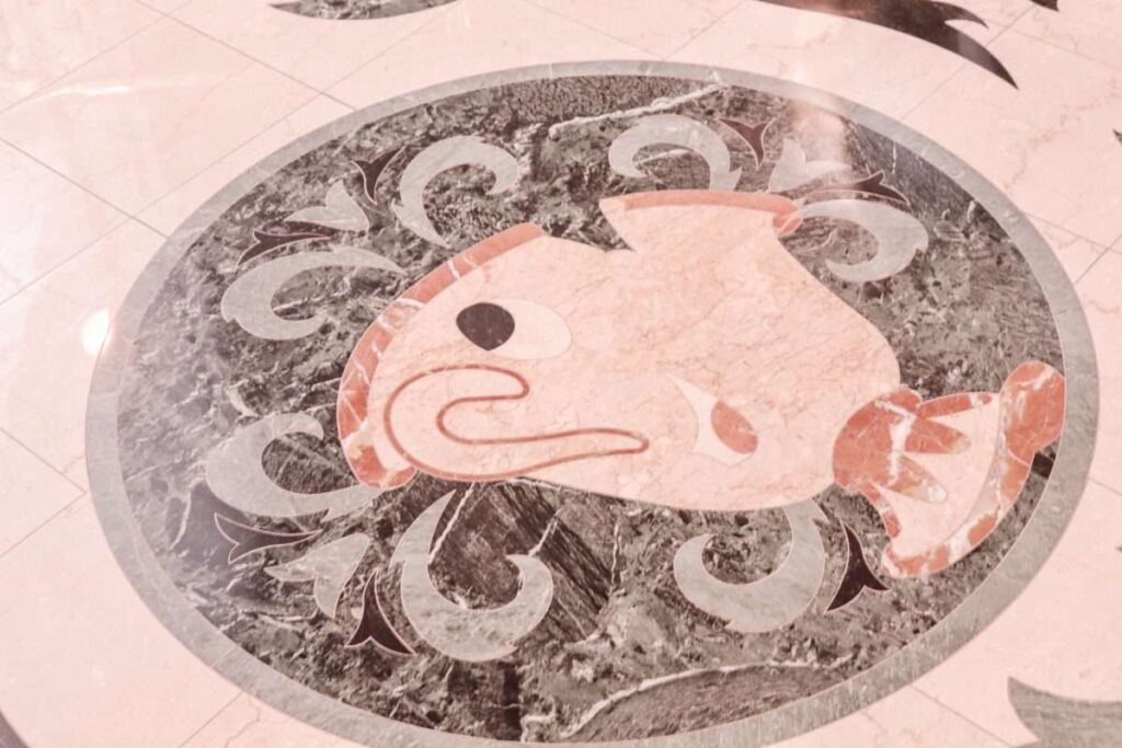 Disney Grand Floridian Chip Marble Feature