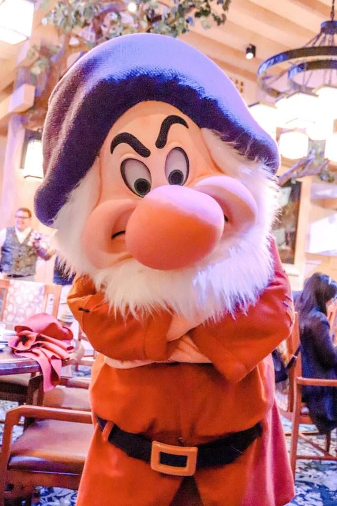Grumpy Dwarves Disney Storybook Dining