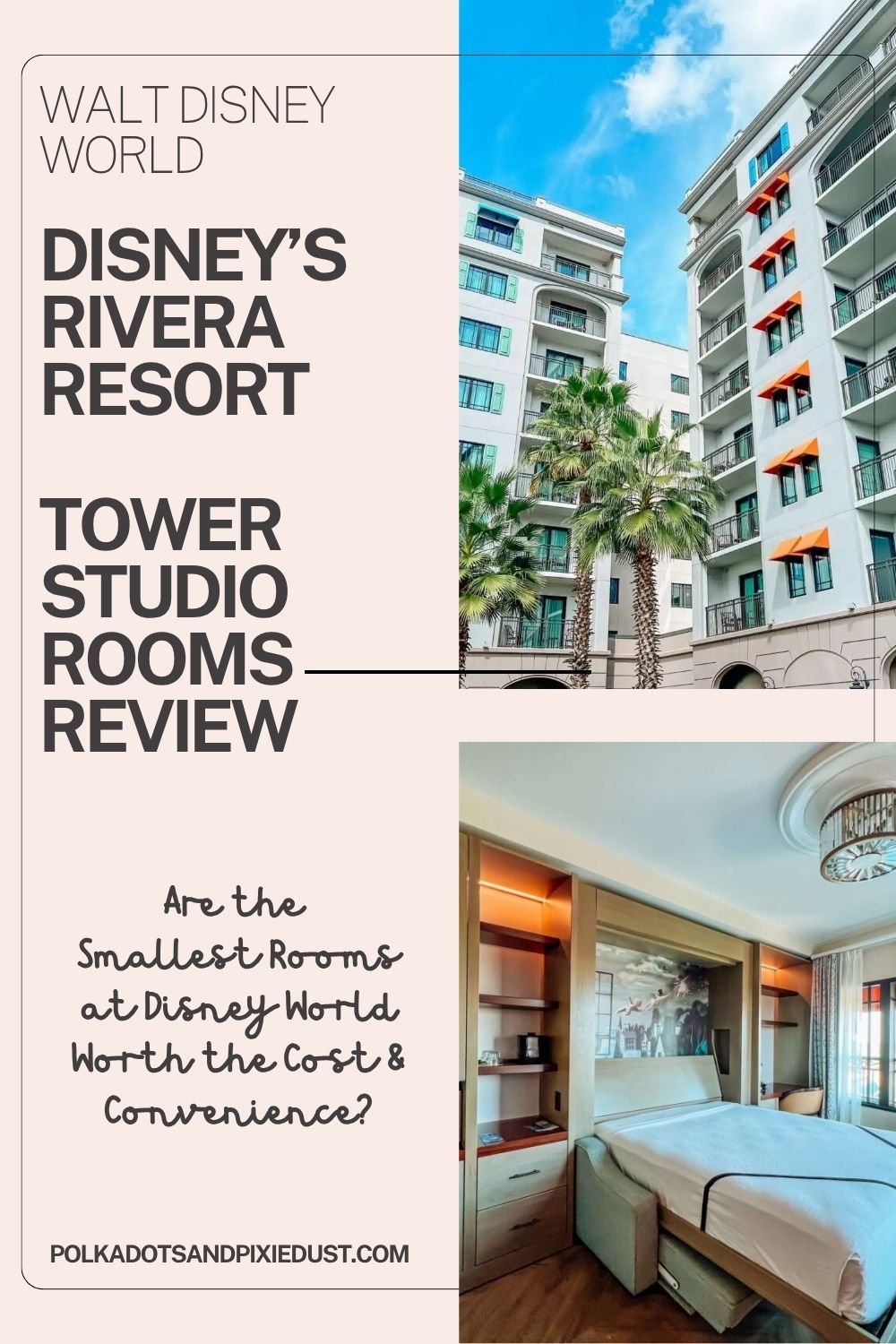 Disney Riviera Resort Tower Studio Room Review
