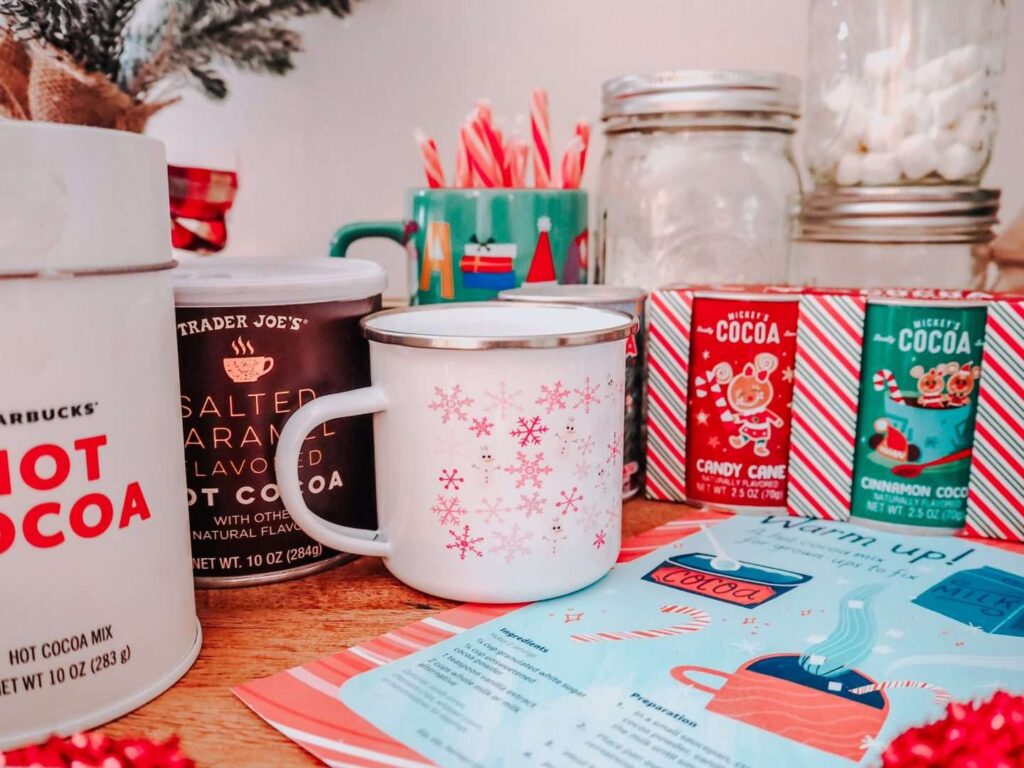 Hot Cocoa Bar Supplies List