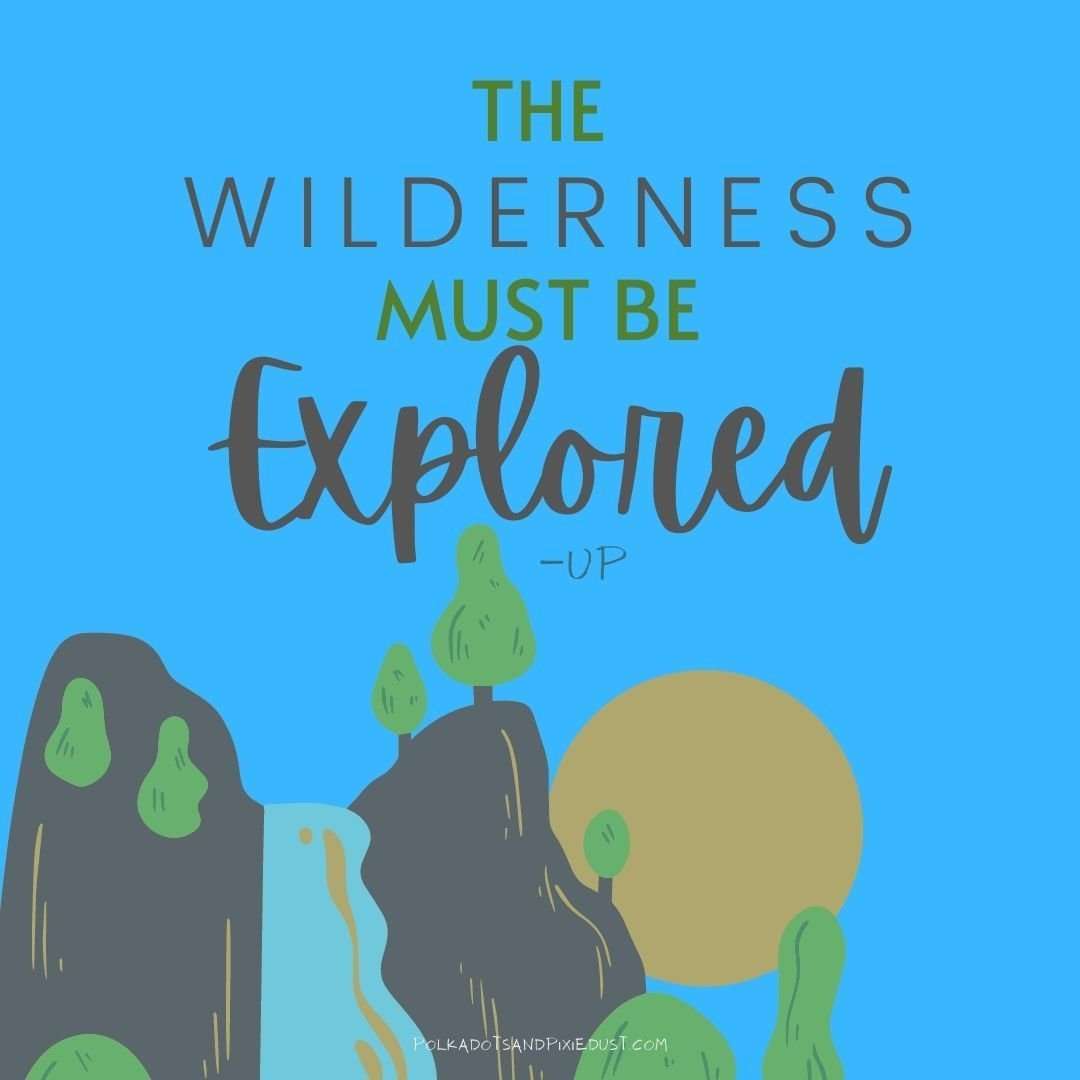 UP Quotes  the Wilderness Disney Quote