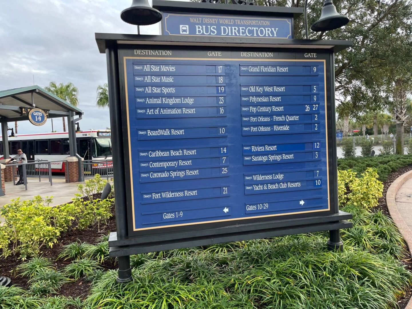 Disney Bus Depot Transportation Disney World