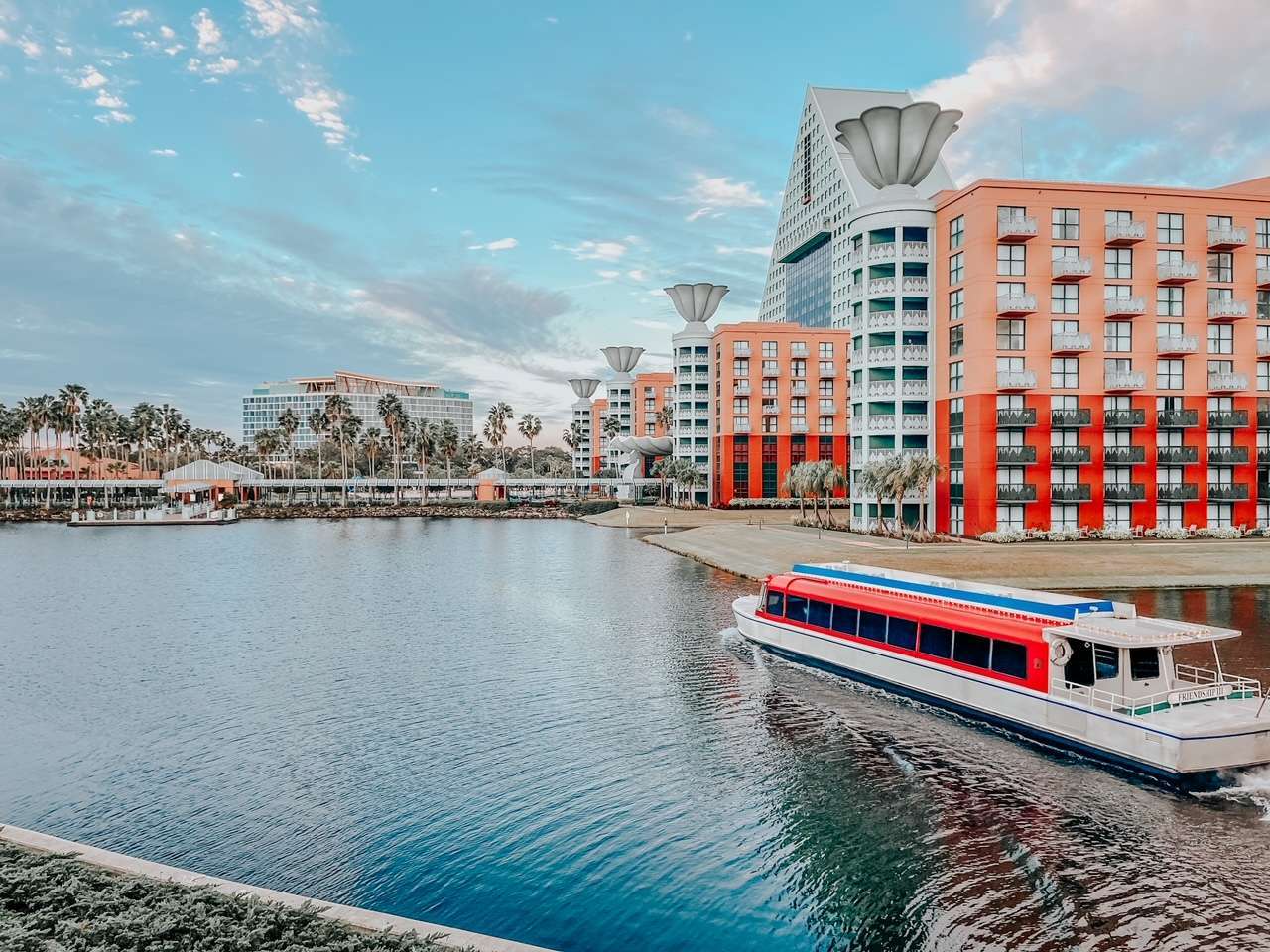 Disney Dolphin Boardwalk Boat