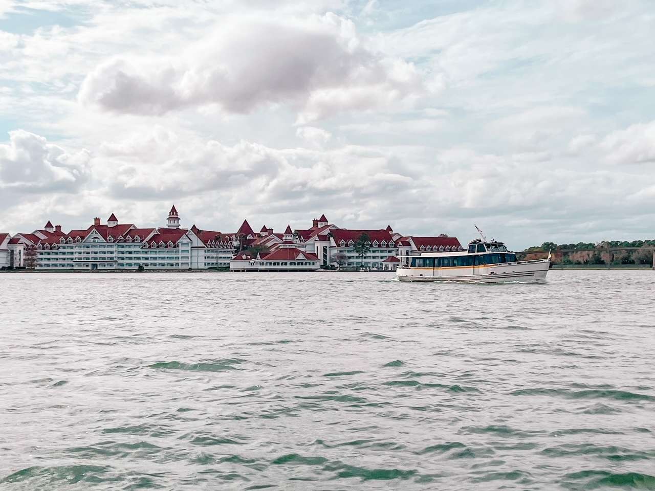 Boat at Disney Grand Floridian Resort