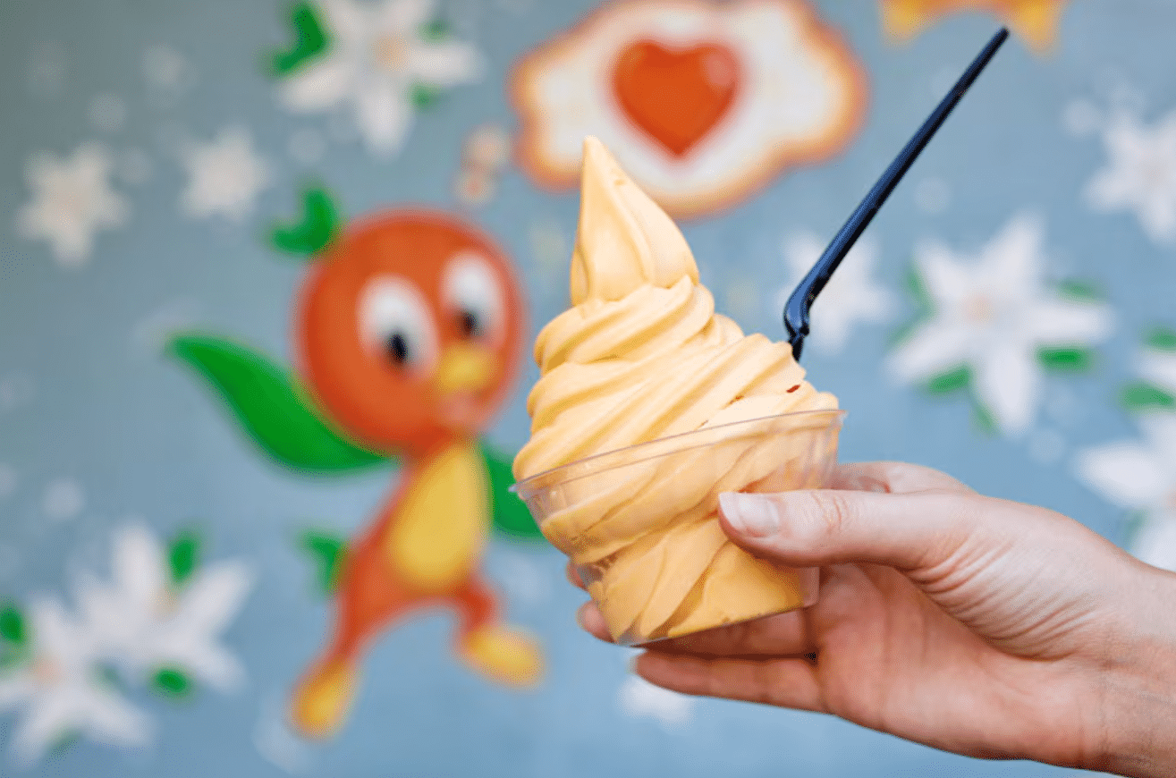 Disney dole Whip at Magic Kingdom Snacks