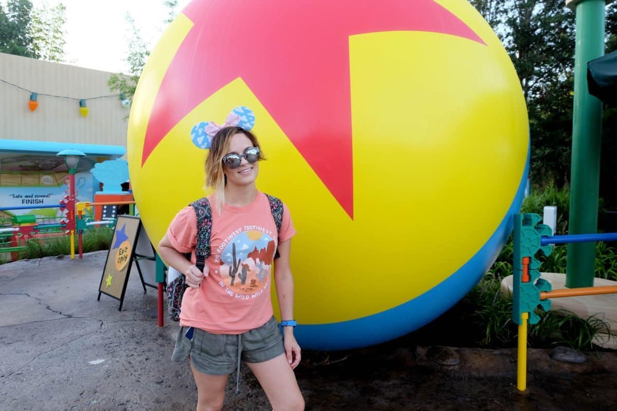 Pixar Ball at Disney Toy Story Land