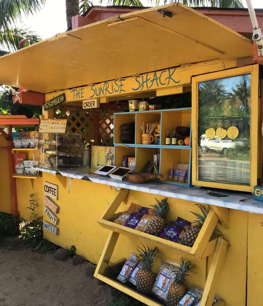 The Sunrise Shack Oahu Hawaii Disney Aulani