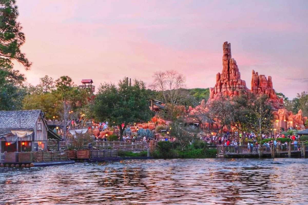 Big thunder Mountain Rollercoaster Magic Kingdom