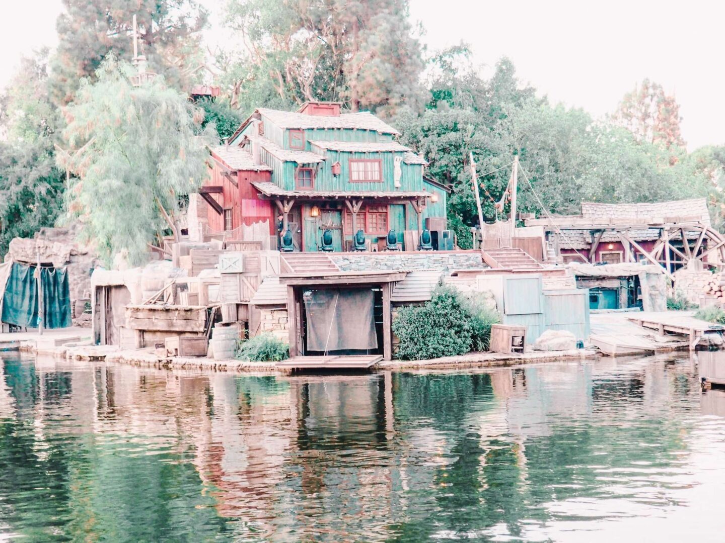 Tom Sawyer Island Disneyland Liberty Square