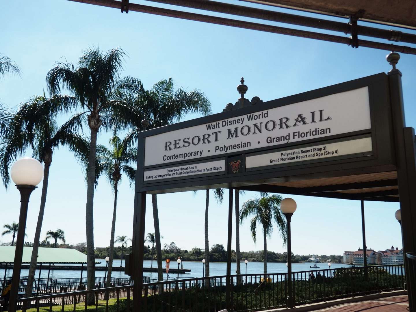 Disney Resort Monorail at Magic Kingdom