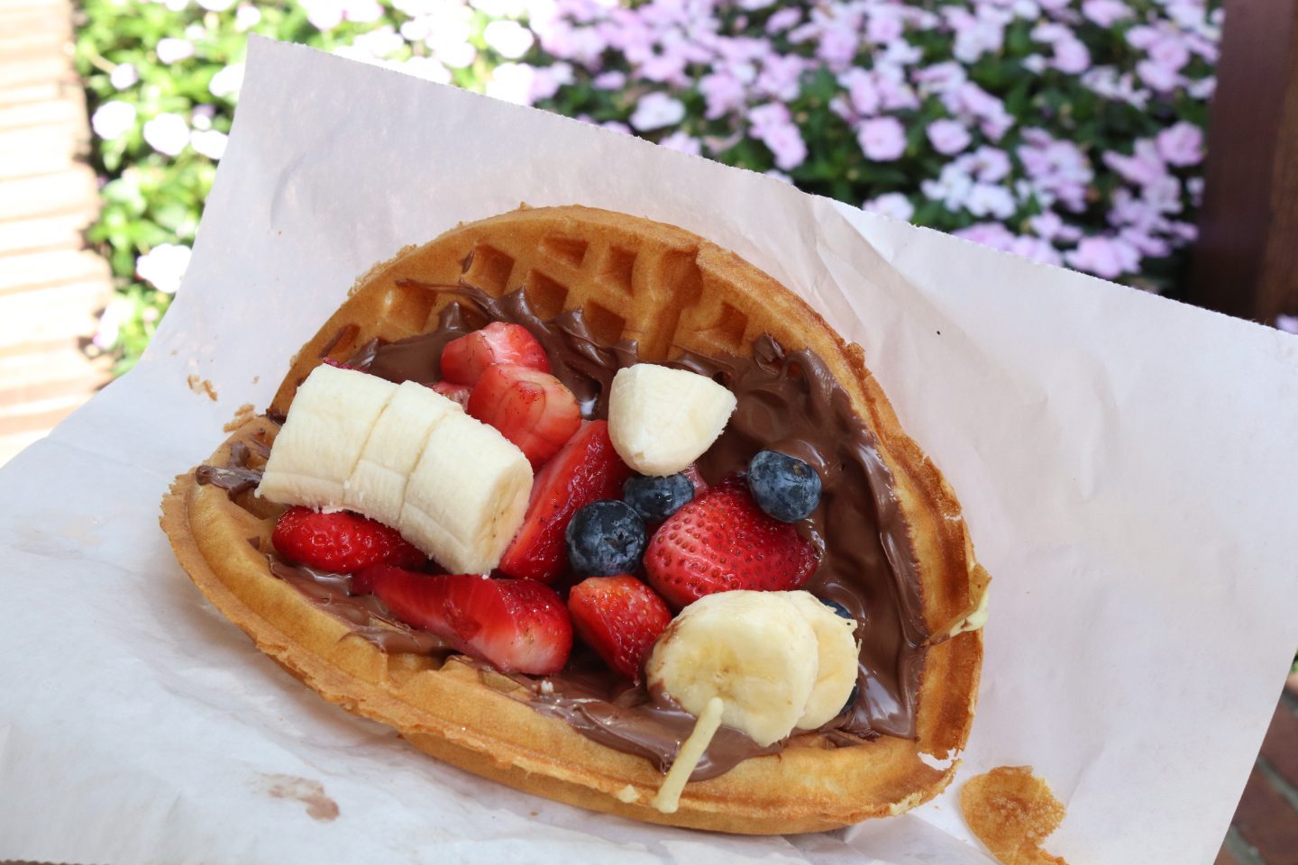 Sleepy Hollow Waffle Berry and Cream