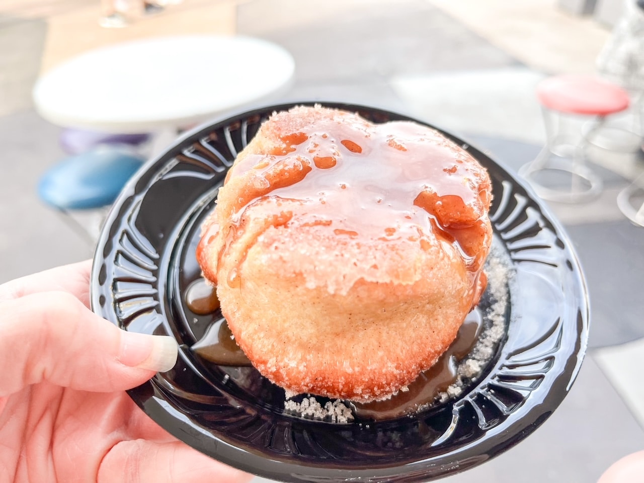 Disney Snacks Bubble Bread at Disney World Magic Kingdom