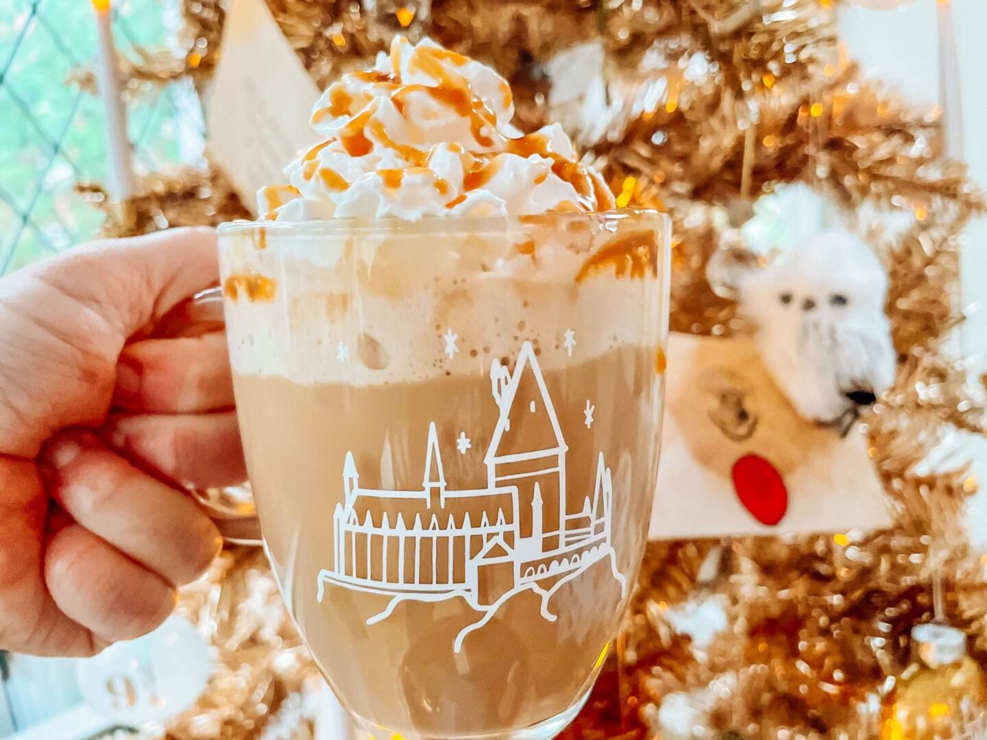 Harry Potter Latte Butterbeer Christmas Drinks