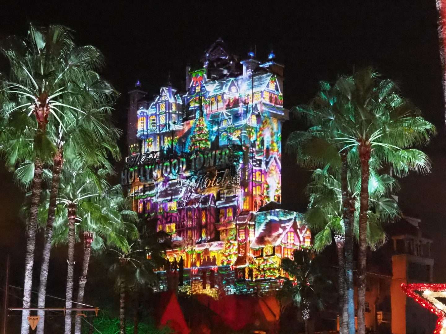 Sunset Seasons Greetings Hollywood Studios Christmas