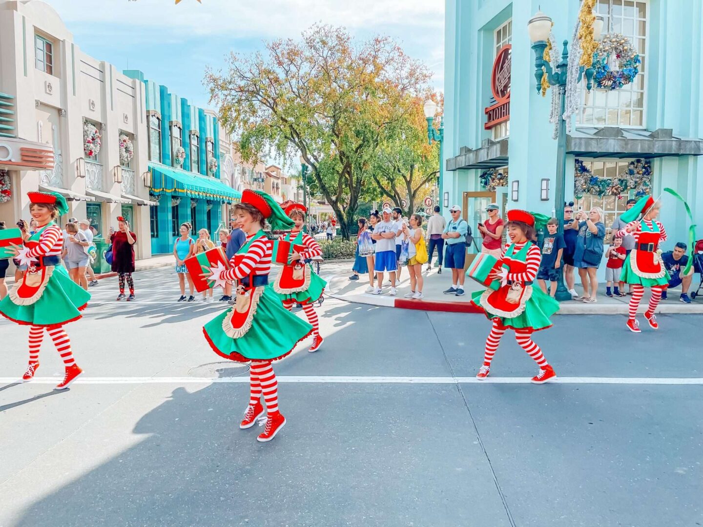 Holiday Parade Hollywood Studios Christmas