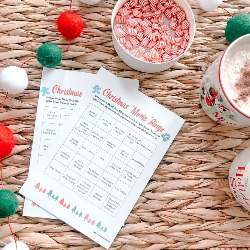 Christmas Bingo Movies