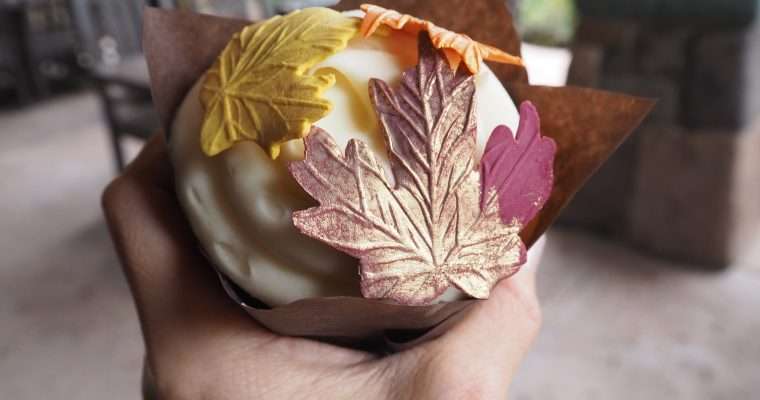 Thanksgiving Cupcake Disney Snacks for Fall