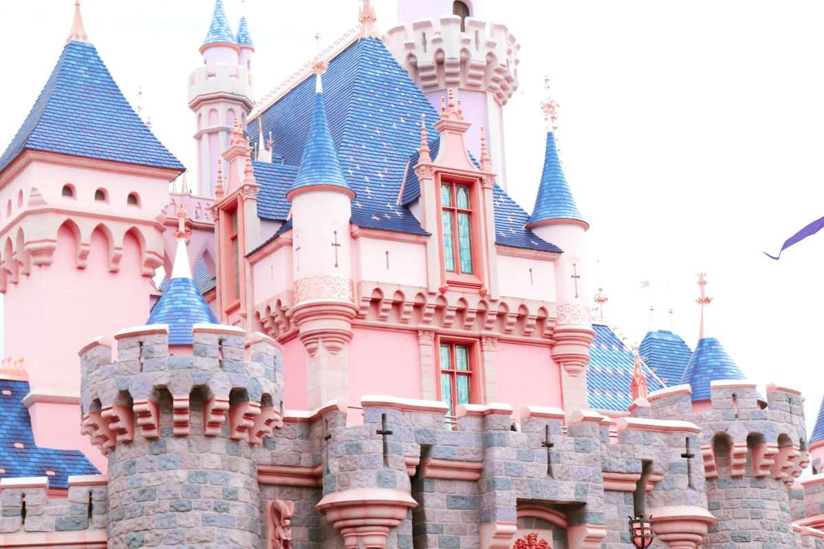 Disneyland Castle Sleeping Beauty Walt Disney