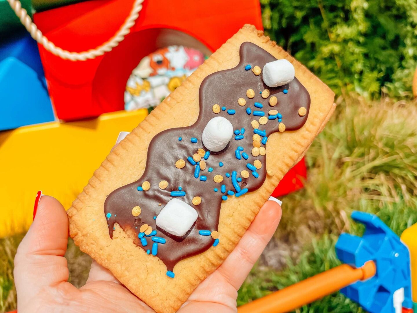 Woodys Lunch Box Tart Disney Snacks at Hollywood Studios
