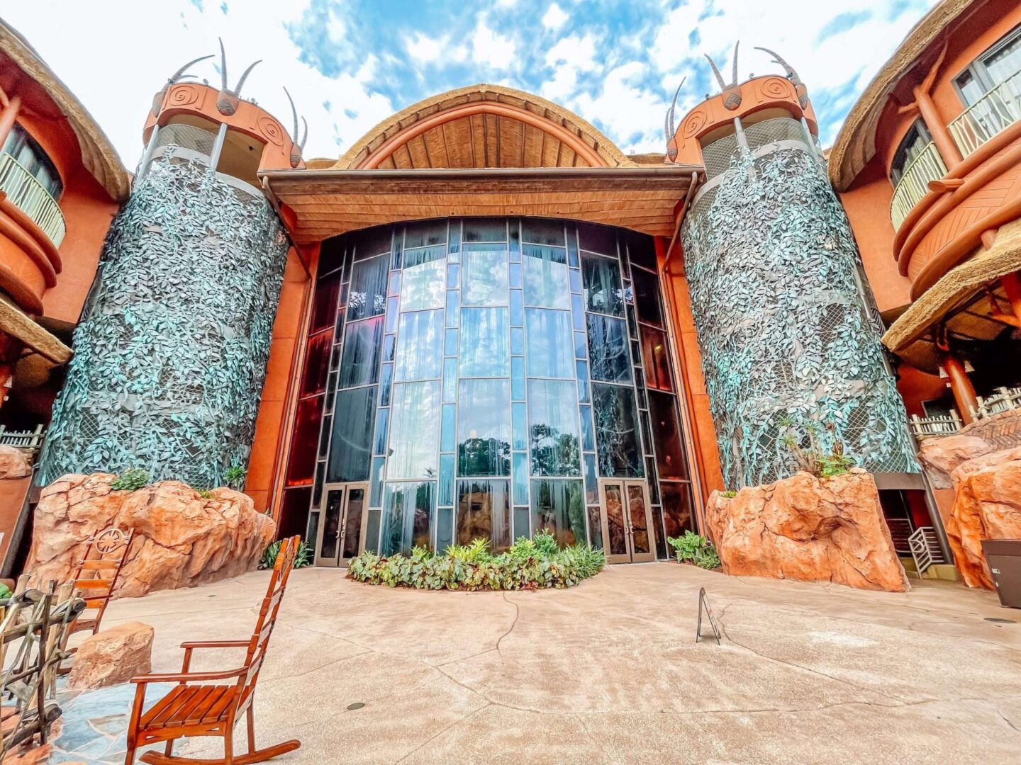 Animal Kingdom Lodge at Disney World Terrace