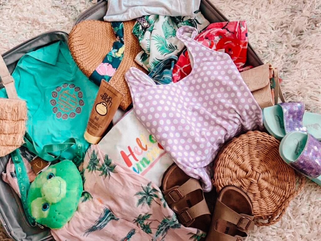 Disney Packing List Bathing Suit Sunscreen
