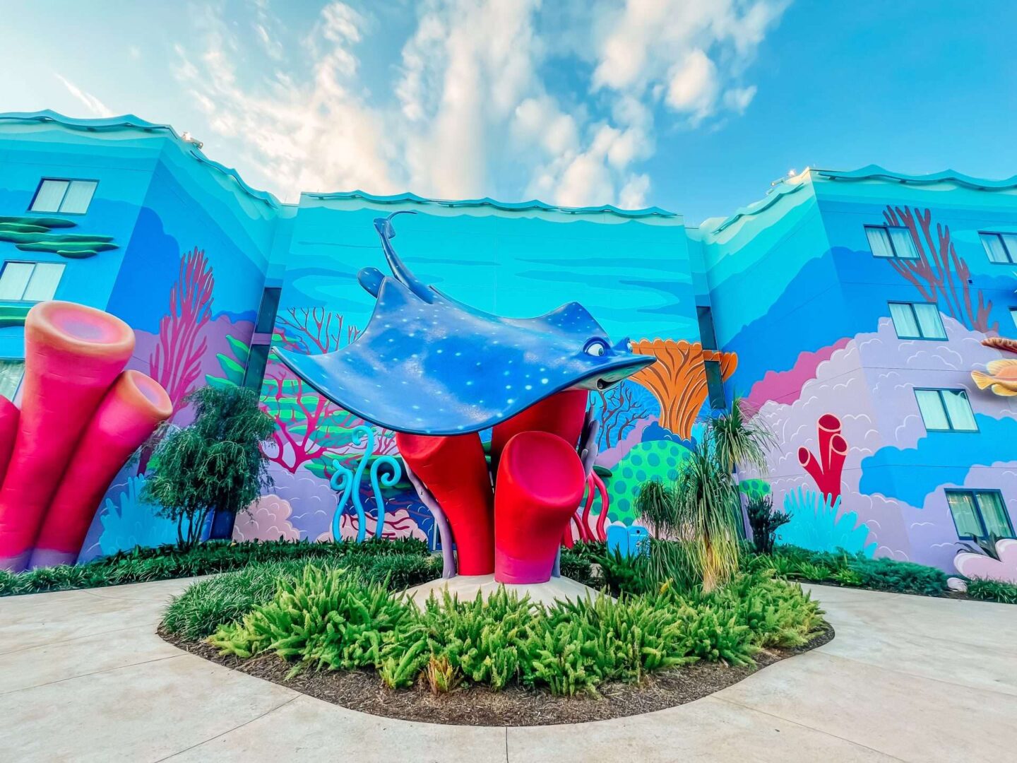Finding Nemo Building at Art of animation Resort