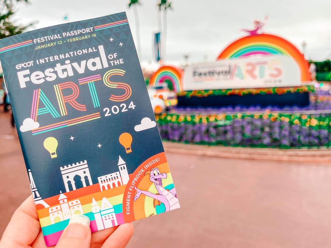 Festival of the Arts Passport Booklet Epcot