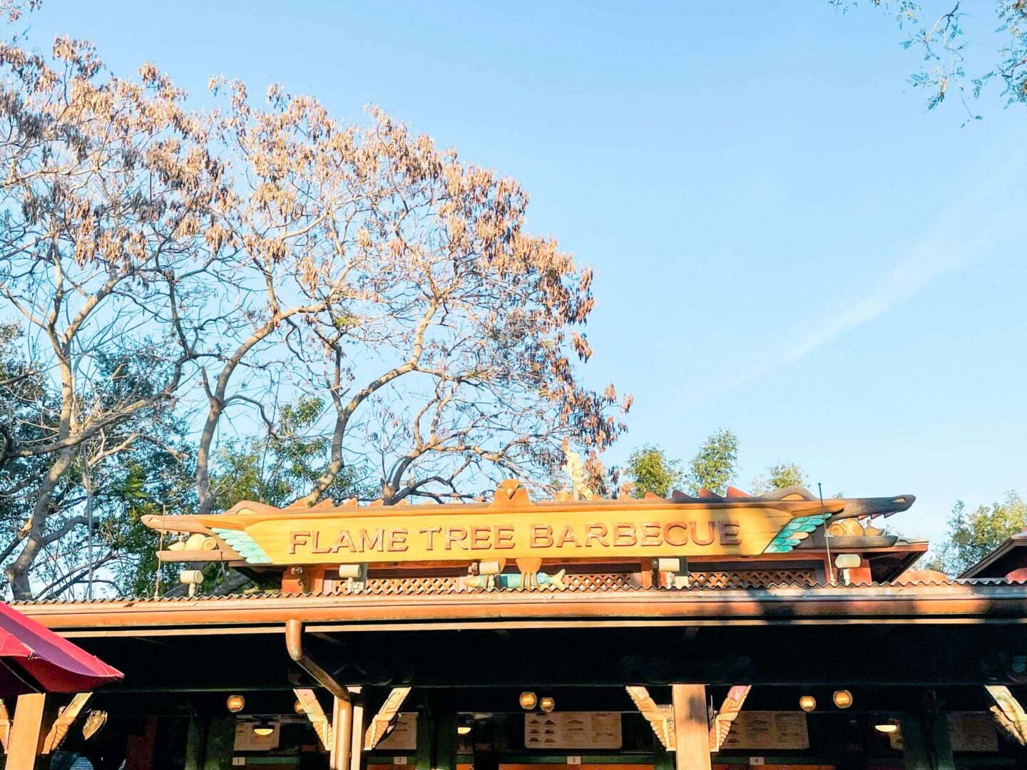 Flame Tree Barbecue Quick Service Animal Kingdom