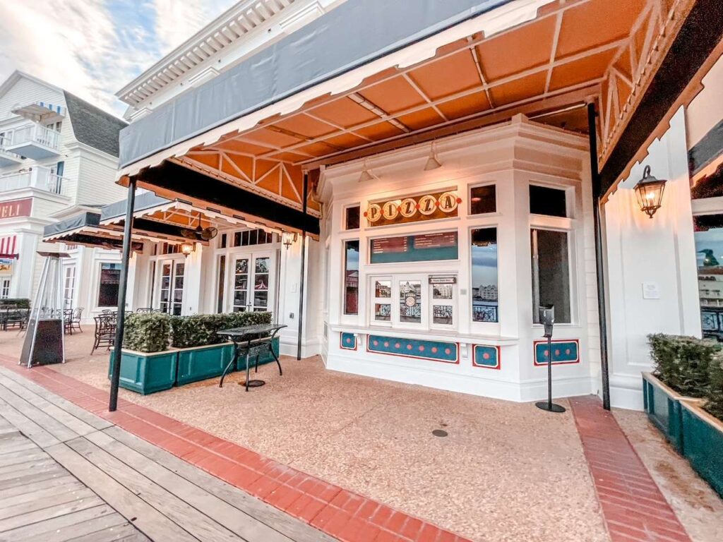 Pizza Window at Disney Boardwalk Inn