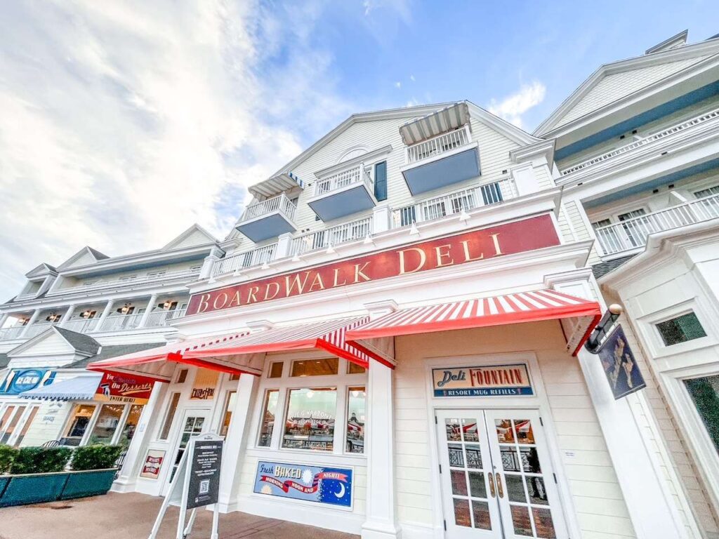 Disney Restaurants Boardwalk Deli