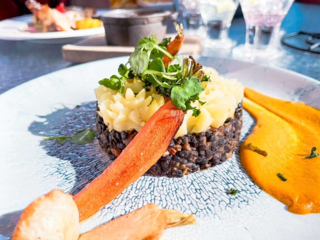 Lentil shepards pie at hollywood studios