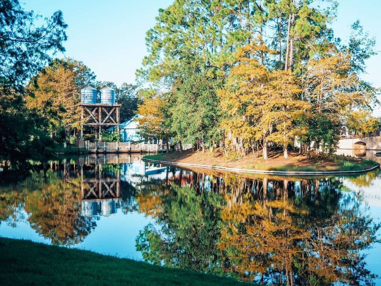 Grounds at Port Orleans Riverside Resort