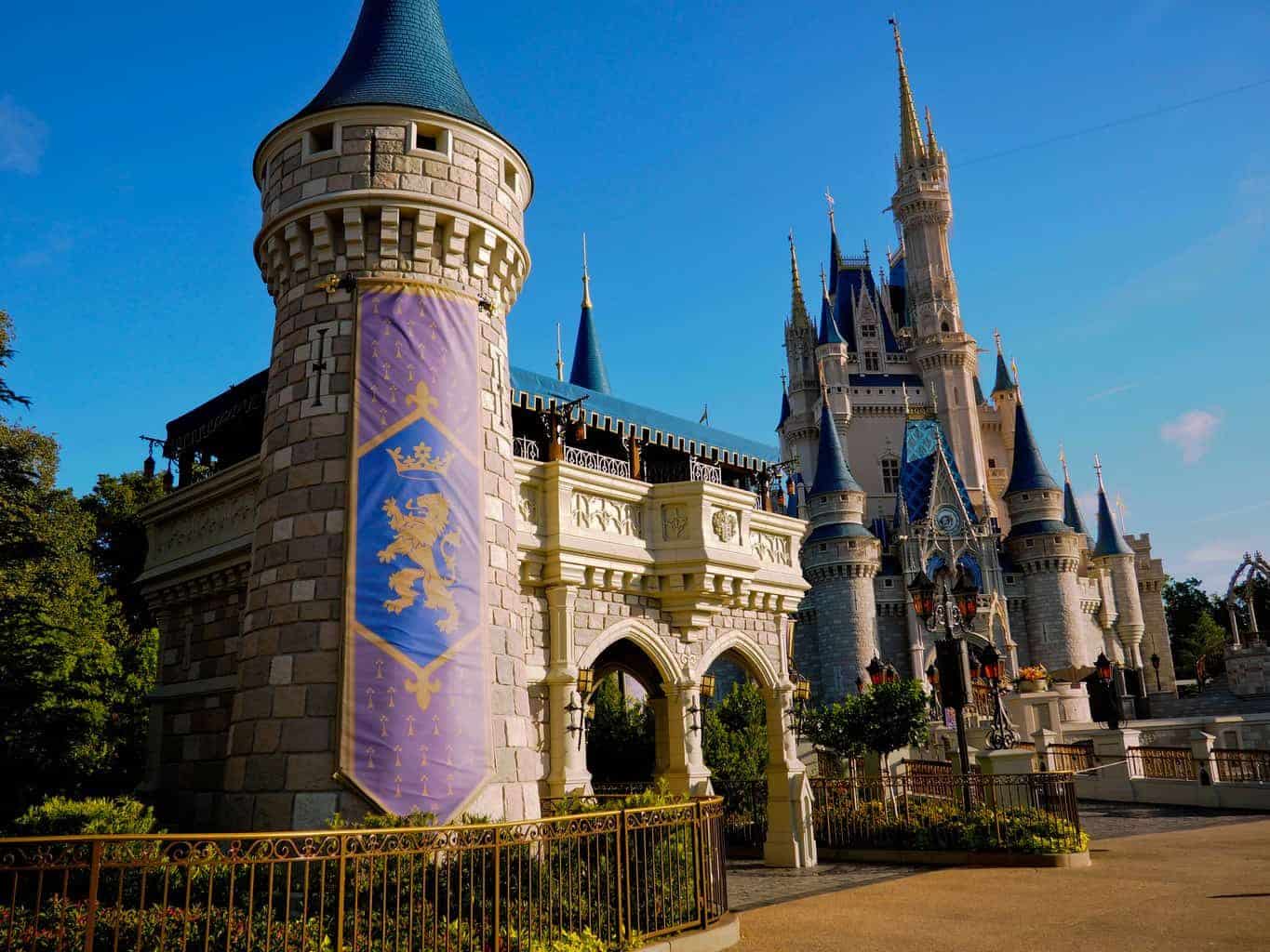 Cinderella Castle at Disney Magic Kingdom Turret