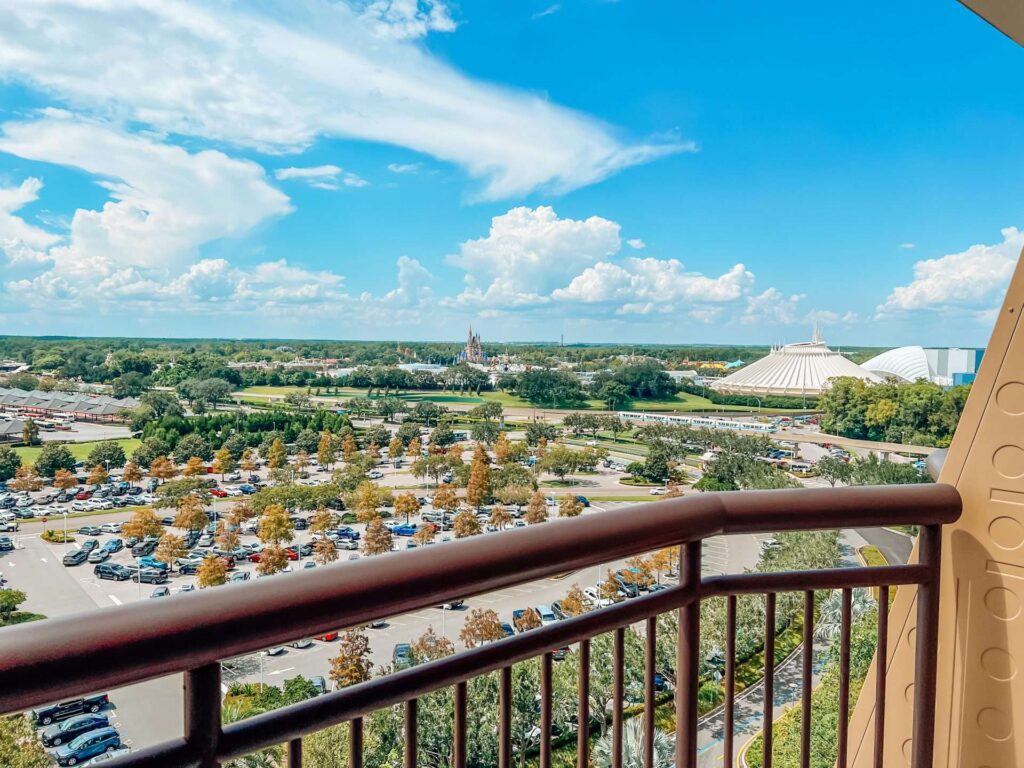 Views from Disney's Contemporary Resort