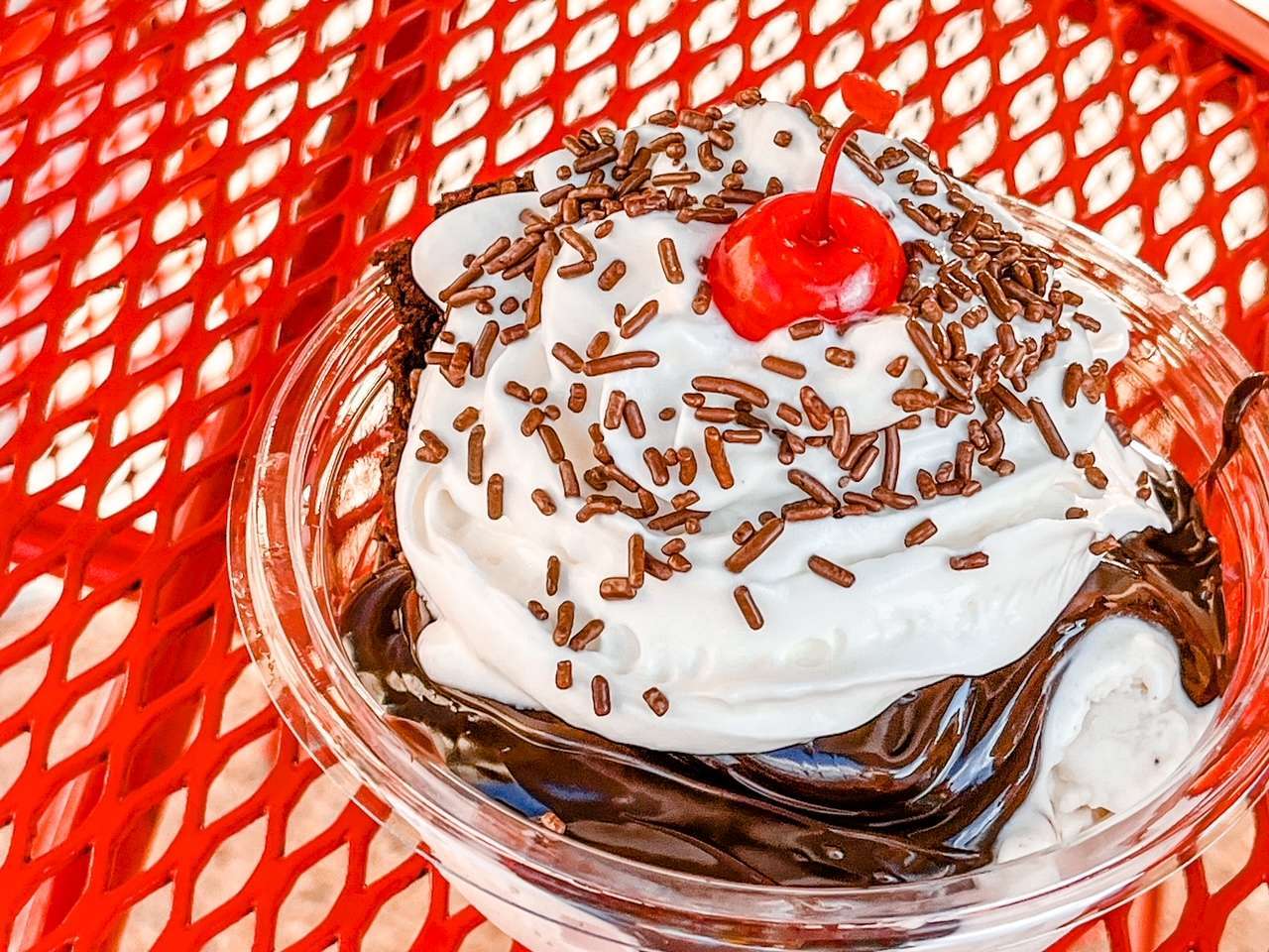 Disney Sundae at Boardwalk Ice Cream