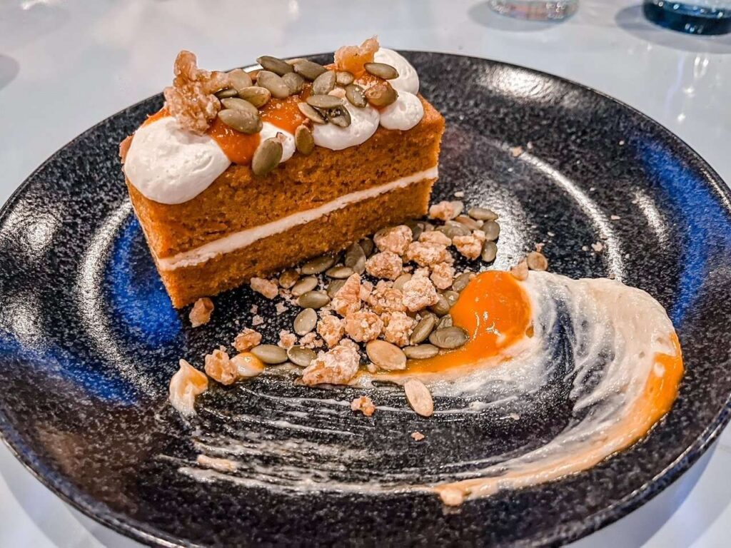 carrot cake at space 220