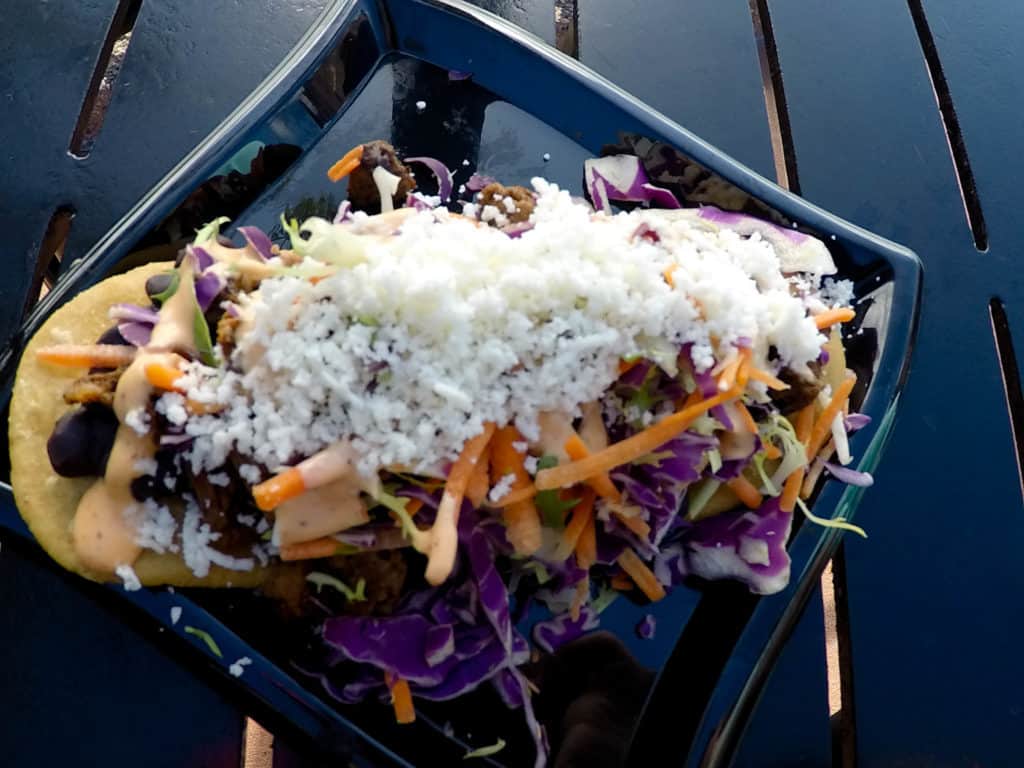 Tacos at Disney World Food Nachos