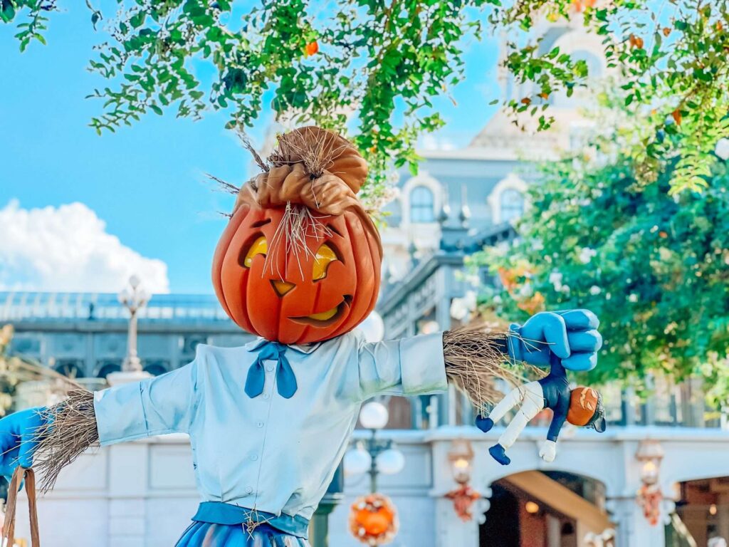 Mayor at Magic Kingdom Halloween Scarecrow
