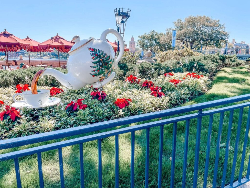 Epcot Festival of the Holidays Teapot UK