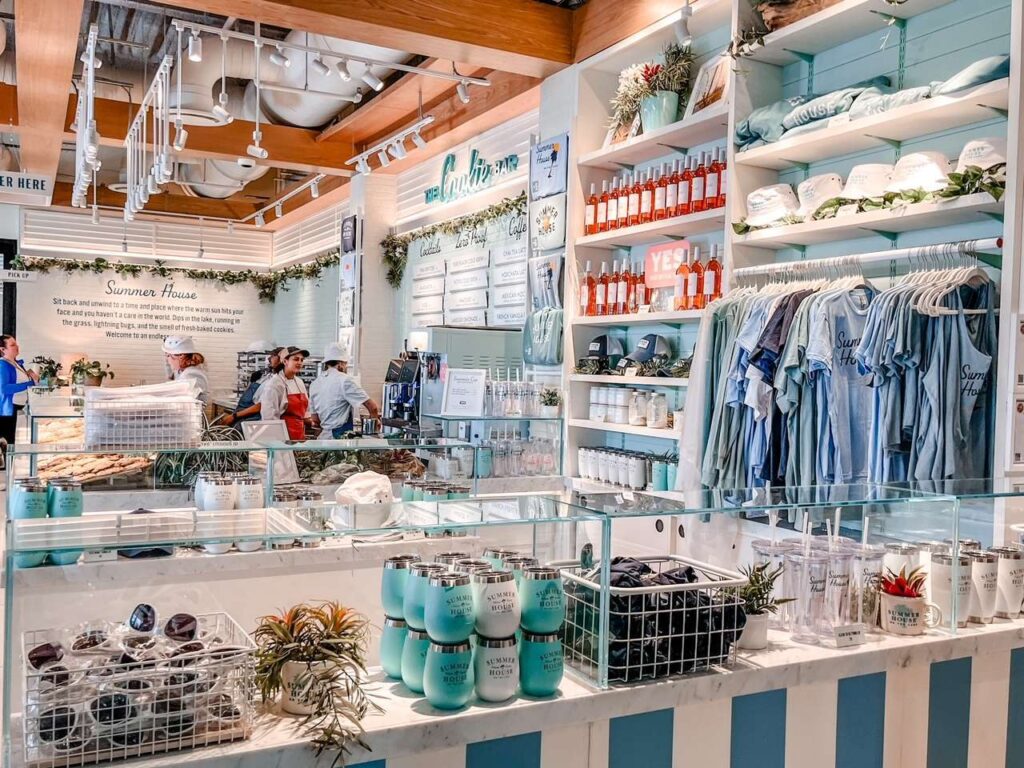 gift shop at summer house