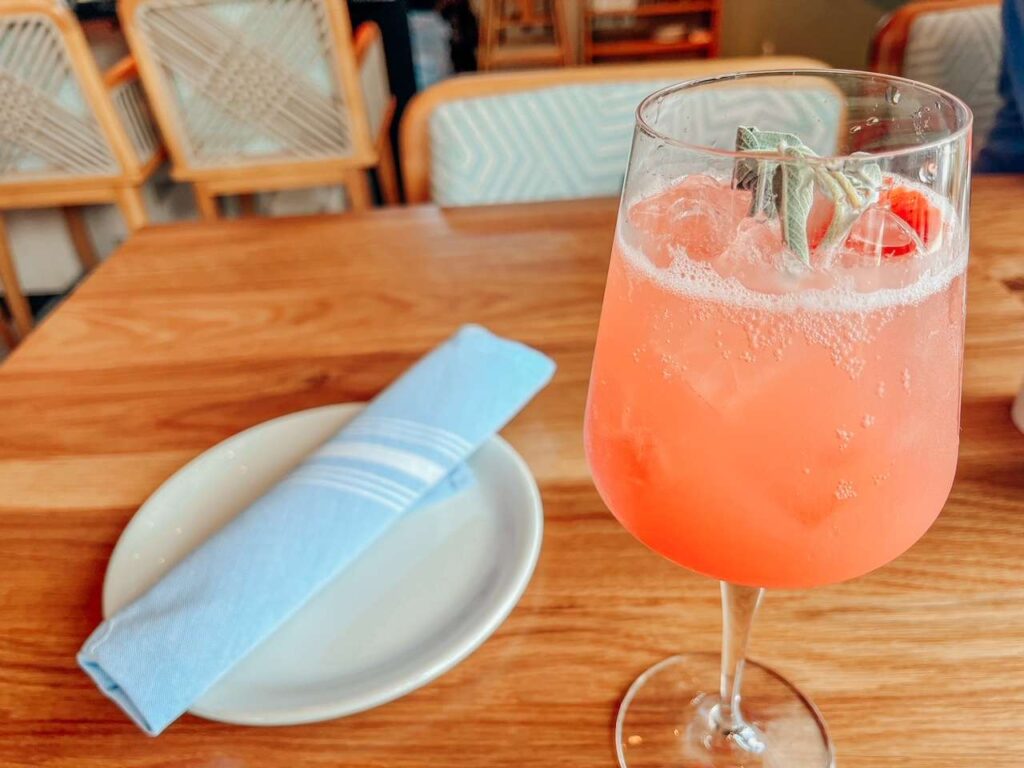 strawberry fields mocktail summer house