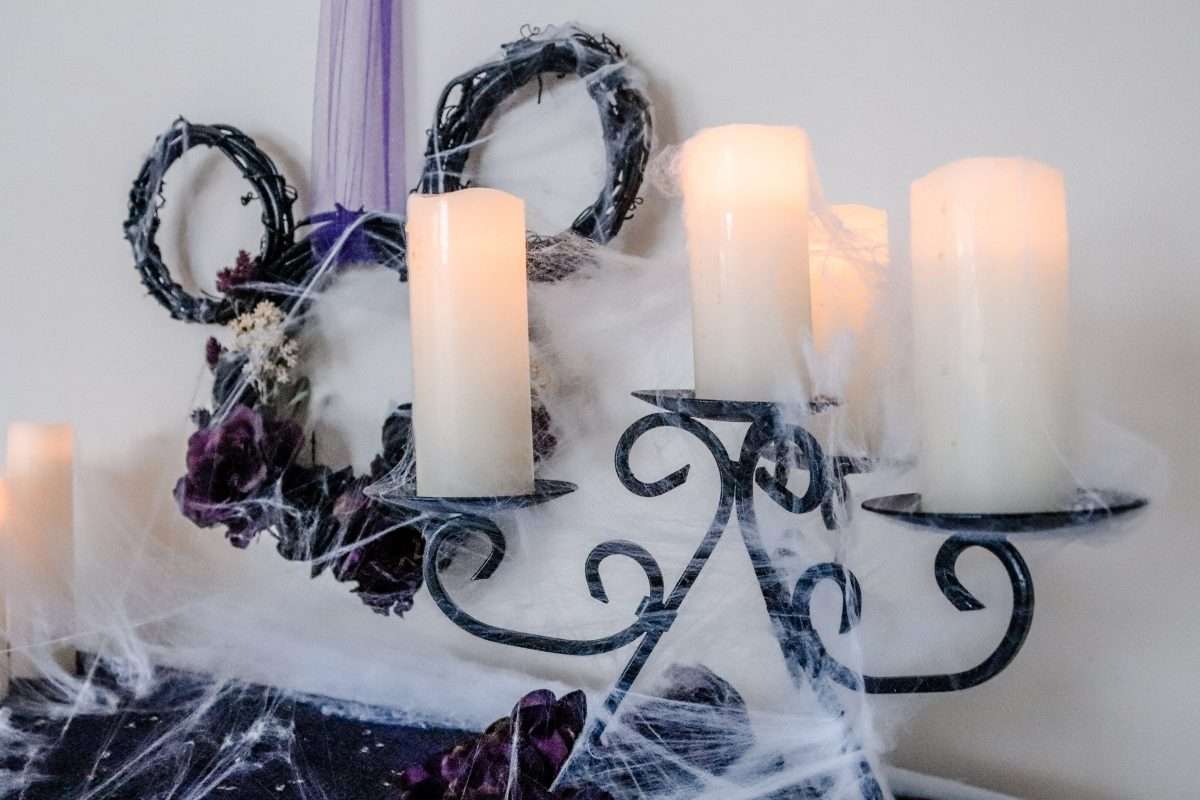 Haunted Mansion Decorations Mantel