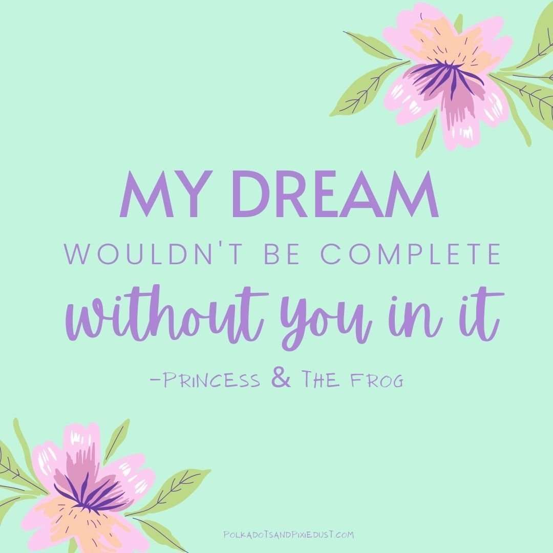 Princess and the Frog Quotes My Dream