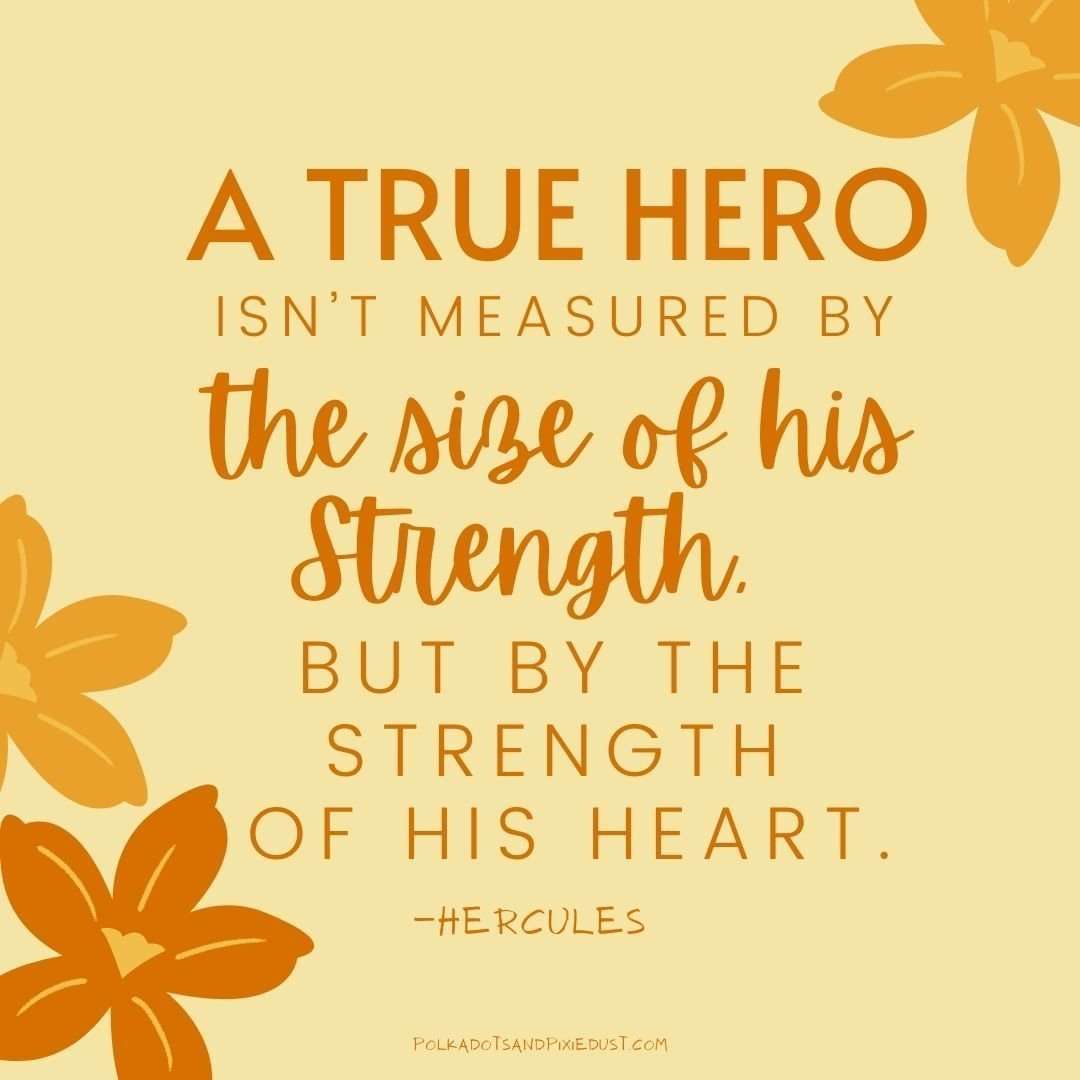 Hercules Quotes a True Hero